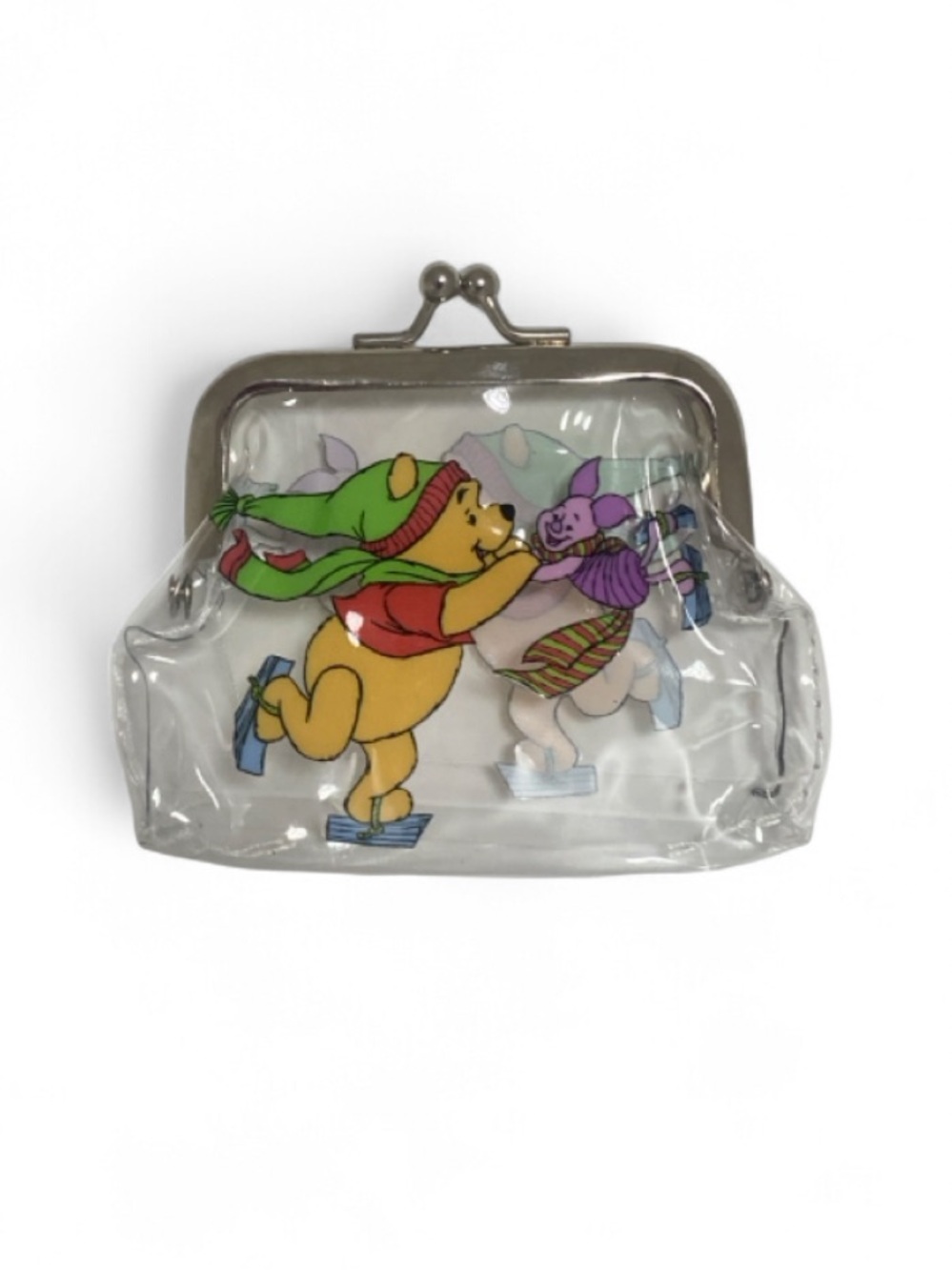 Pooh + Piglet Kiss-lock Coin Pouch - Brand New